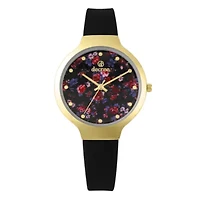 Decree Womens Black Strap Watch Pt1872a1gbk
