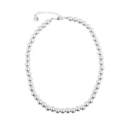 Monet Jewelry Silver Tone Womens 16 Inch Strand Necklace