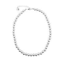 Monet Jewelry Silver Tone Womens 16 Inch Strand Necklace
