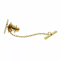 Personalized Initial Tie Tack