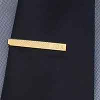 #1 Dad Rhodium Plated Tie Bar