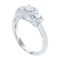 LIMITED TIME SPECIAL! 1/10 CT. T.W.  Diamond Ring in Sterling Silver