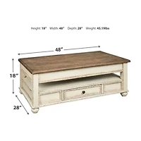 Signature Design by Ashley® Valebeck Lift-Top Coffee Table