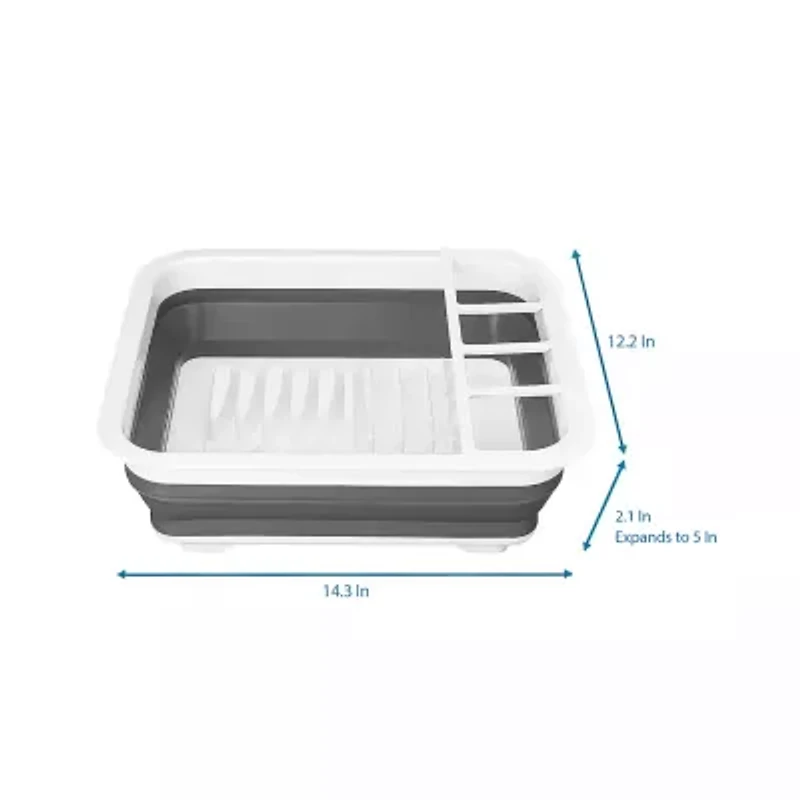 Home Expressions Collapsible Dish Rack