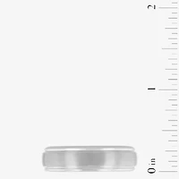 Mens 6mm Tungsten Carbide Ring