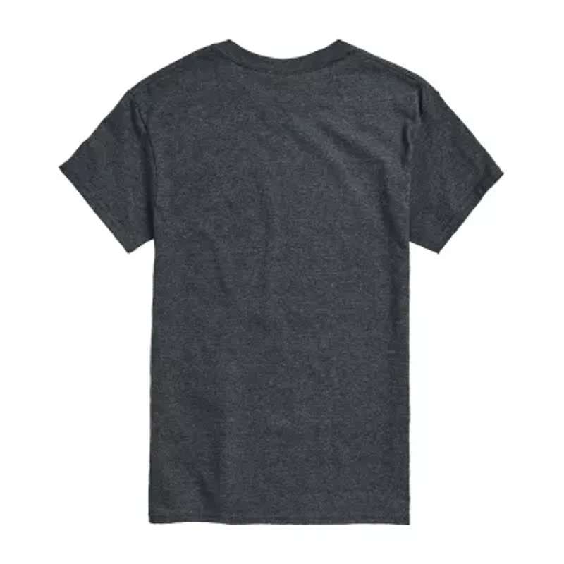 Mens Short Sleeve Mickey and Friends Graphic T-Shirt