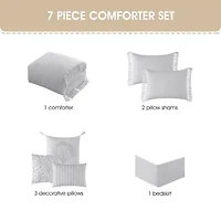 Stratford Park Kenny 7-pc. Lightweight Comforter Set