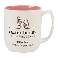 Certified International Easter Words 4-pc. Coffee Mug