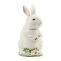Certified International Easter Morning Earthenware Cookie Jar