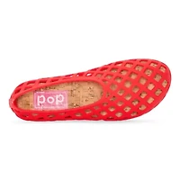Pop Brexley Womens Round Closed Toe Slip-On Shoe