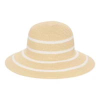 Liz Claiborne Striped Womens Cloche Hat