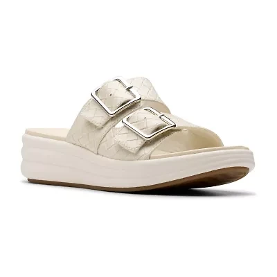 Clarks Cloudsteppers Womens Drift Buckle Slide Sandals