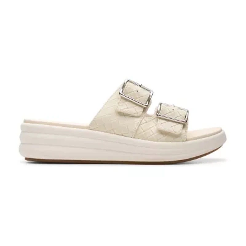 Clarks Cloudsteppers Womens Drift Buckle Slide Sandals