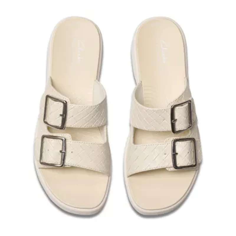 Clarks Cloudsteppers Womens Drift Buckle Slide Sandals