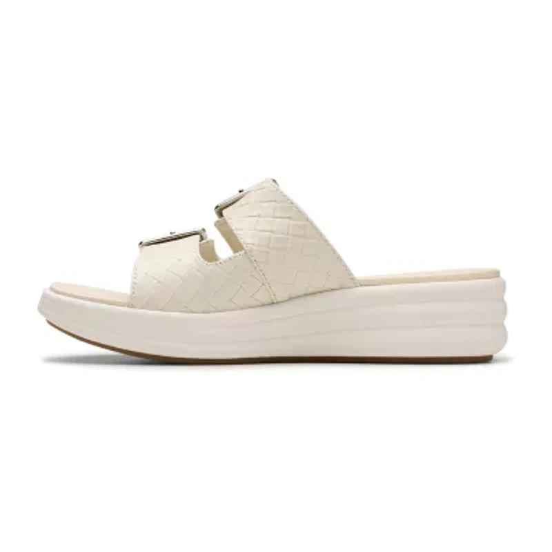 Clarks Cloudsteppers Womens Drift Buckle Slide Sandals