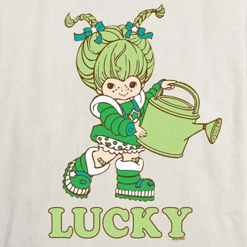 Rainbow Brite Pattys Day Tee Womens Crew Neck Short Sleeve Regular Fit Juniors Graphic T-Shirt