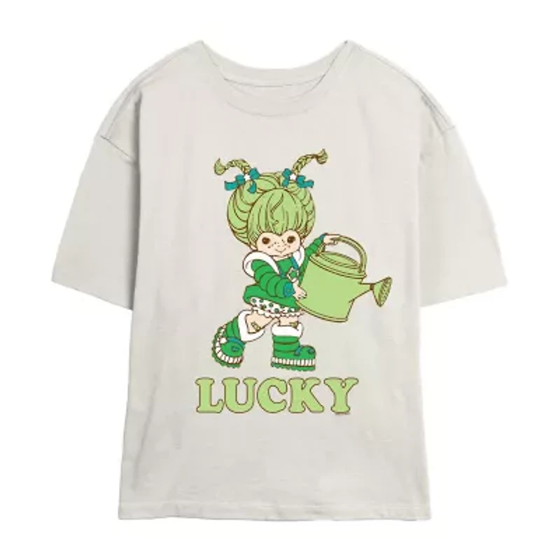 Rainbow Brite Pattys Day Tee Womens Crew Neck Short Sleeve Regular Fit Juniors Graphic T-Shirt
