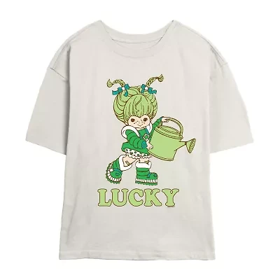 Rainbow Brite Pattys Day Tee Womens Crew Neck Short Sleeve Regular Fit Juniors Graphic T-Shirt