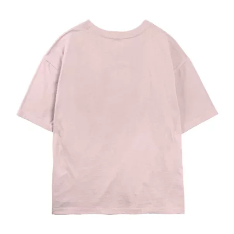 Tweety Bird Easter Tee Womens Juniors Crew Neck Short Sleeve Regular Fit Looney Tunes Graphic T-Shirt