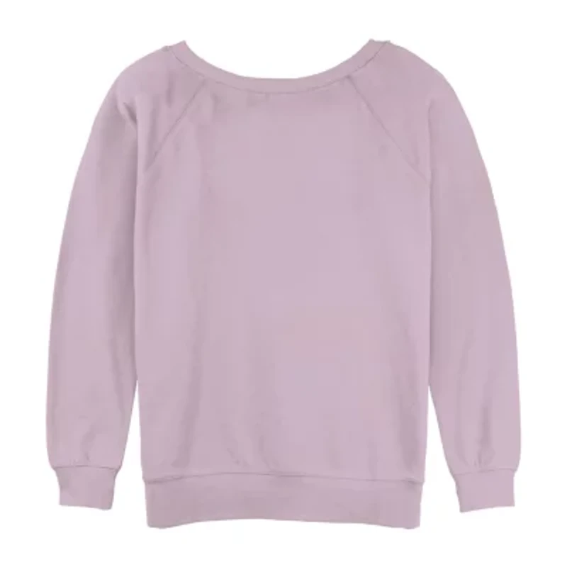 Lizzie Mcguire What Dreams Are Made Of Sweatshirt Womens Juniors Crew Neck Short Sleeve