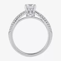 G / I1) Womens CT. T.W. Lab Grown White Diamond 14K Gold Round Engagement Ring