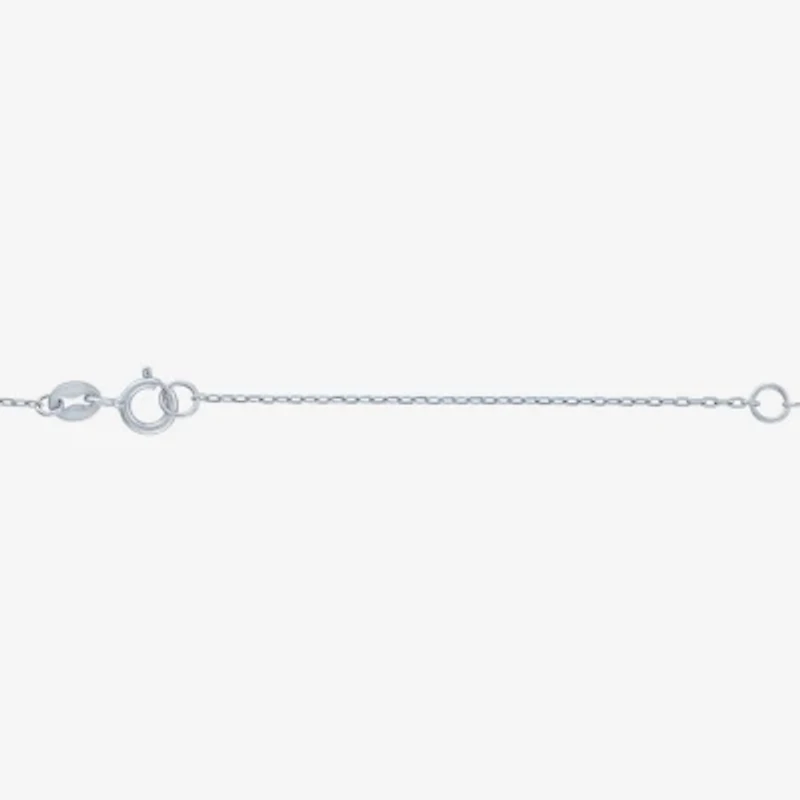 Yes Please! (G-H / I1-I2) Womens Diamond Accent Lab Grown White Diamond Heart 2-pc. Pendant Necklace Set