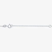 Yes Please! (G-H / I1-I2) Womens Diamond Accent Lab Grown White Diamond Heart 2-pc. Pendant Necklace Set