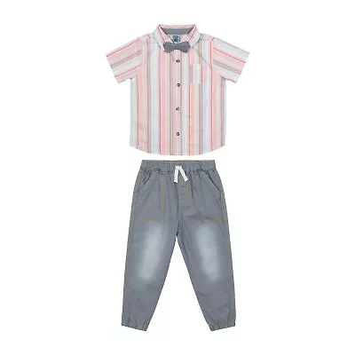 Little Lad Toddler Boys 2-pc. Pant Set