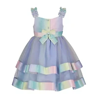 Blueberi Boulevard Toddler Girls Sleeveless Flower Girl A-Line Dress