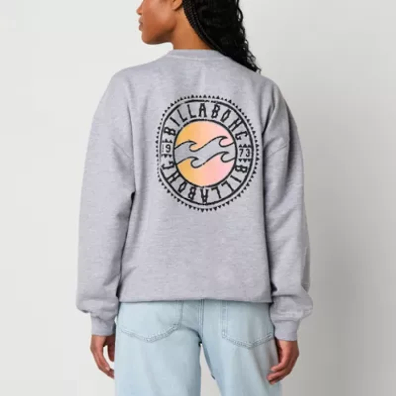 Billabong Womens Long Sleeve Juniors Sweatshirt