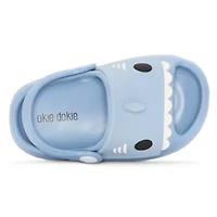 Okie Dokie Shark Toddler Boys Slide Sandals