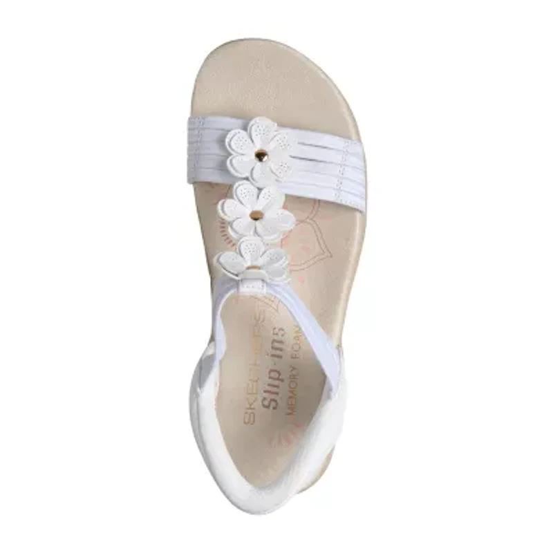 Skechers Hands Free Slip-Ins Womens Reggae Slim Strap Sandals