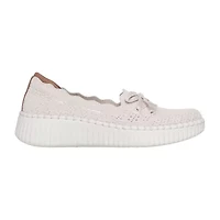 Skechers Wilshire Blvd Knit Sail Womens Almond Slip-On Shoe