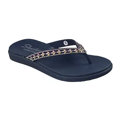 Skechers Womens Meditation Lux Flip-Flops