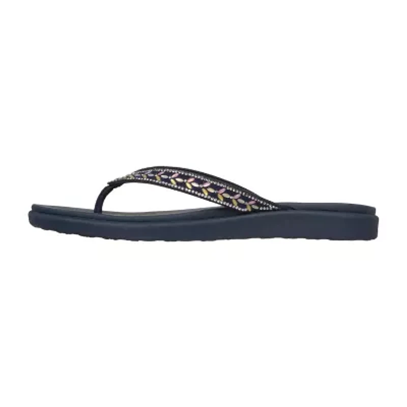Skechers Womens Meditation Lux Flip-Flops