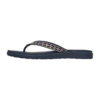 Skechers Womens Meditation Lux Flip-Flops