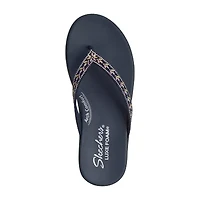 Skechers Womens Meditation Lux Flip-Flops