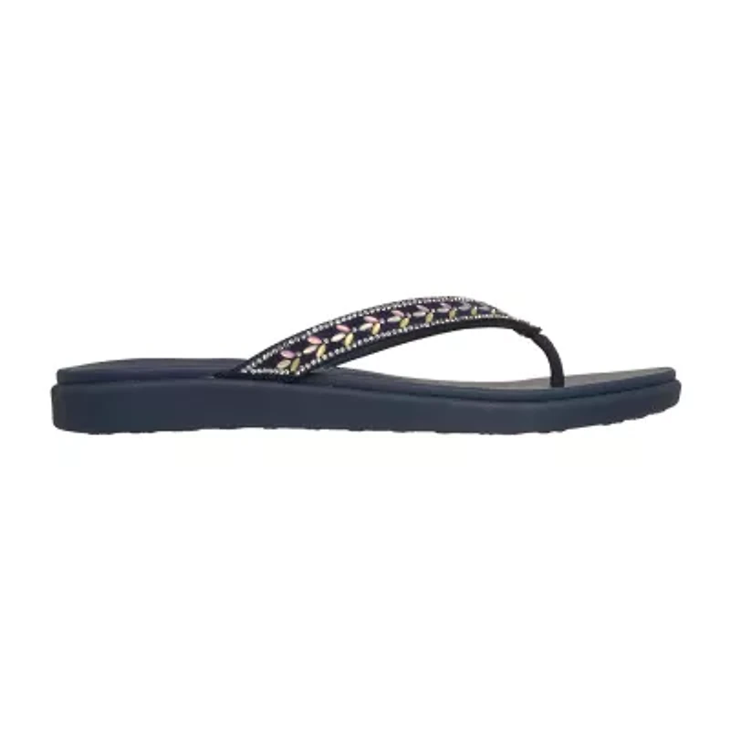 Skechers Womens Meditation Lux Flip-Flops