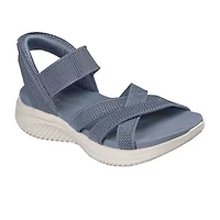 Skechers Womens Ultra Flex 3.0 Strap Sandals