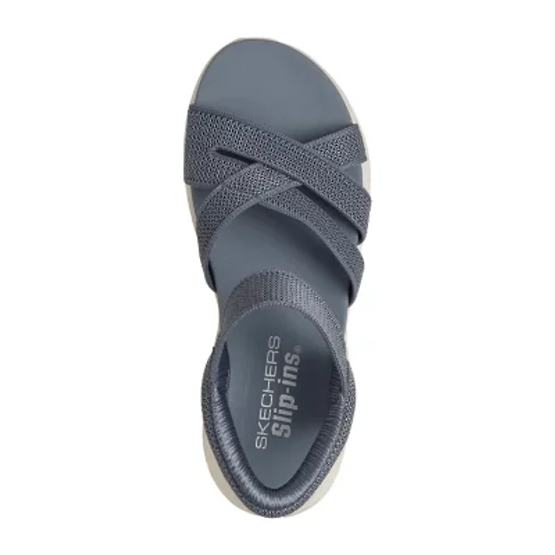 Skechers Womens Ultra Flex 3.0 Strap Sandals