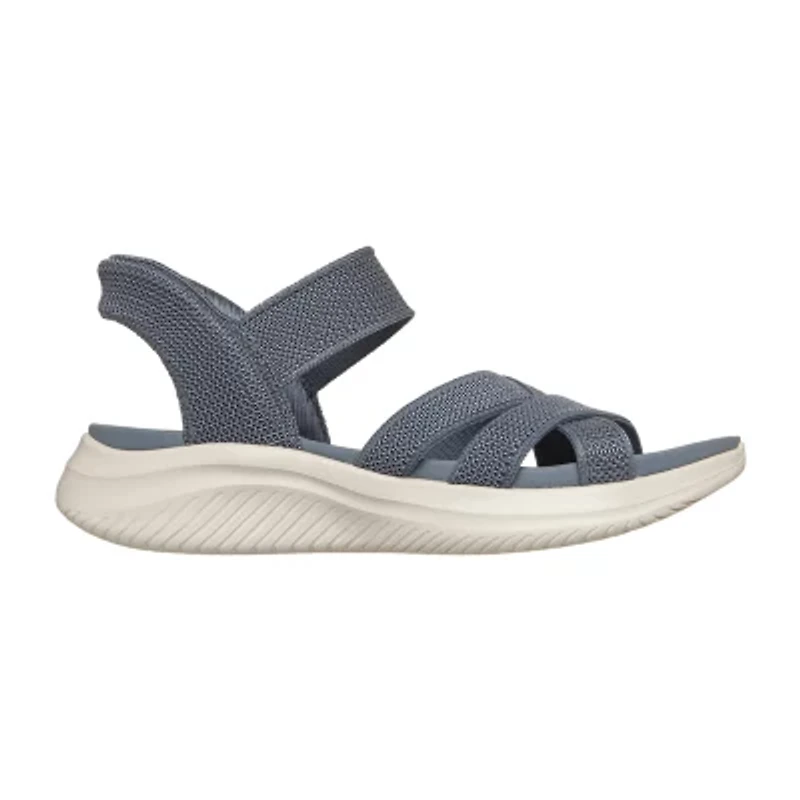 Skechers Womens Ultra Flex 3.0 Strap Sandals