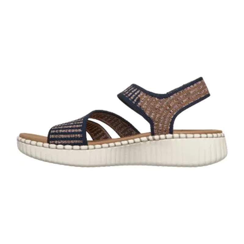 Skechers Womens Wilshire Blvd Strap Sandals