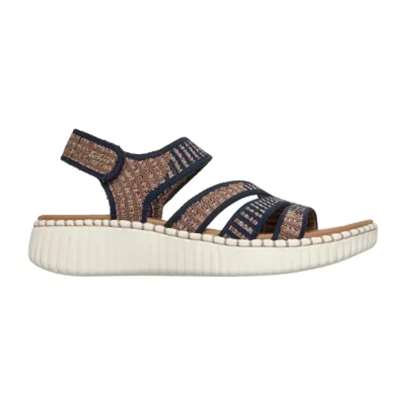 Skechers Womens Wilshire Blvd Strap Sandals