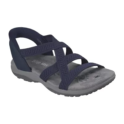 Skechers Womens Reggae Slim Strap Sandals