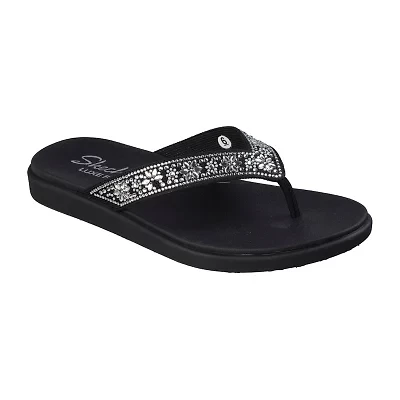 Skechers Womens Meditation Lux Flip-Flops