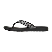 Skechers Womens Meditation Lux Flip-Flops