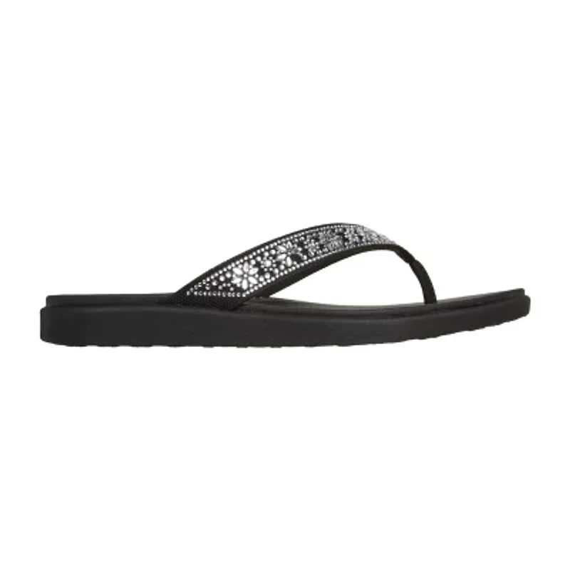 Skechers Womens Meditation Lux Flip-Flops