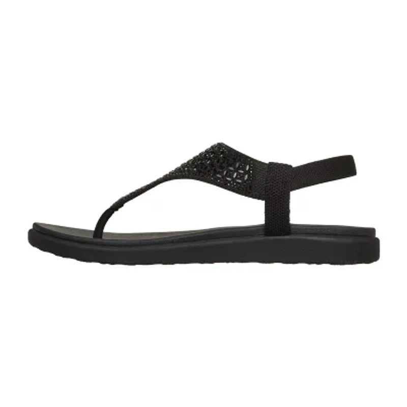 Skechers Womens Meditation Lux Flip-Flops