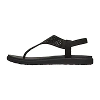 Skechers Womens Meditation Lux Flip-Flops