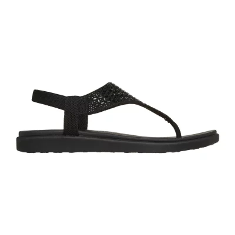 Skechers Womens Meditation Lux Flip-Flops